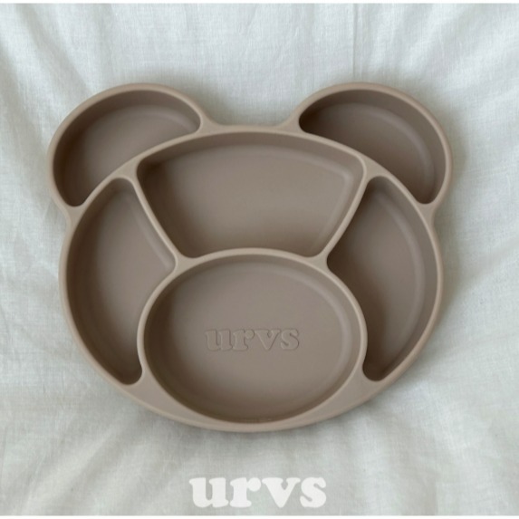 韓國 URVS 熊爸爸 餐盤 含蓋-規格圖8