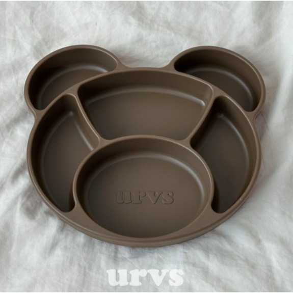 韓國 URVS 熊爸爸 餐盤 含蓋-規格圖8