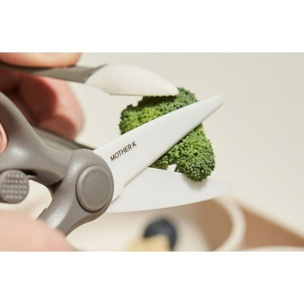 韓國 Mother-K 陶瓷食物剪組 (剪刀+食物夾)-細節圖4