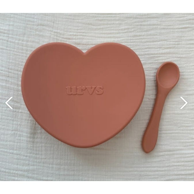 韓國 URVS 愛心餐盤 湯匙-規格圖7