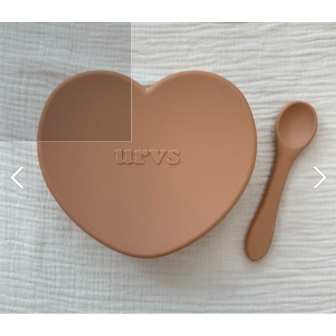 韓國 URVS 愛心餐盤 湯匙-規格圖7