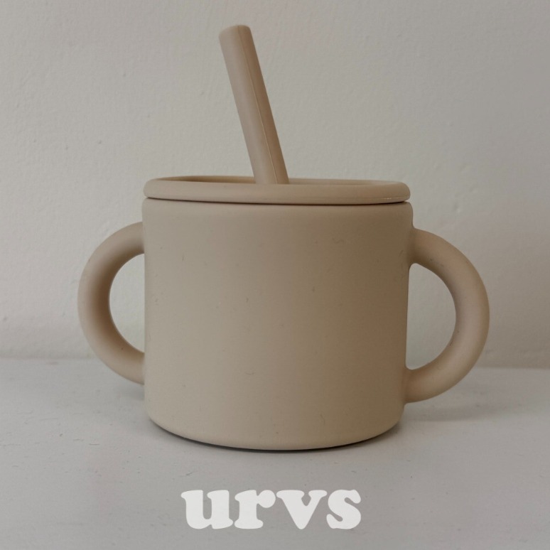 韓國 URVS 學習吸管杯 兒童飲水吸管杯-規格圖5