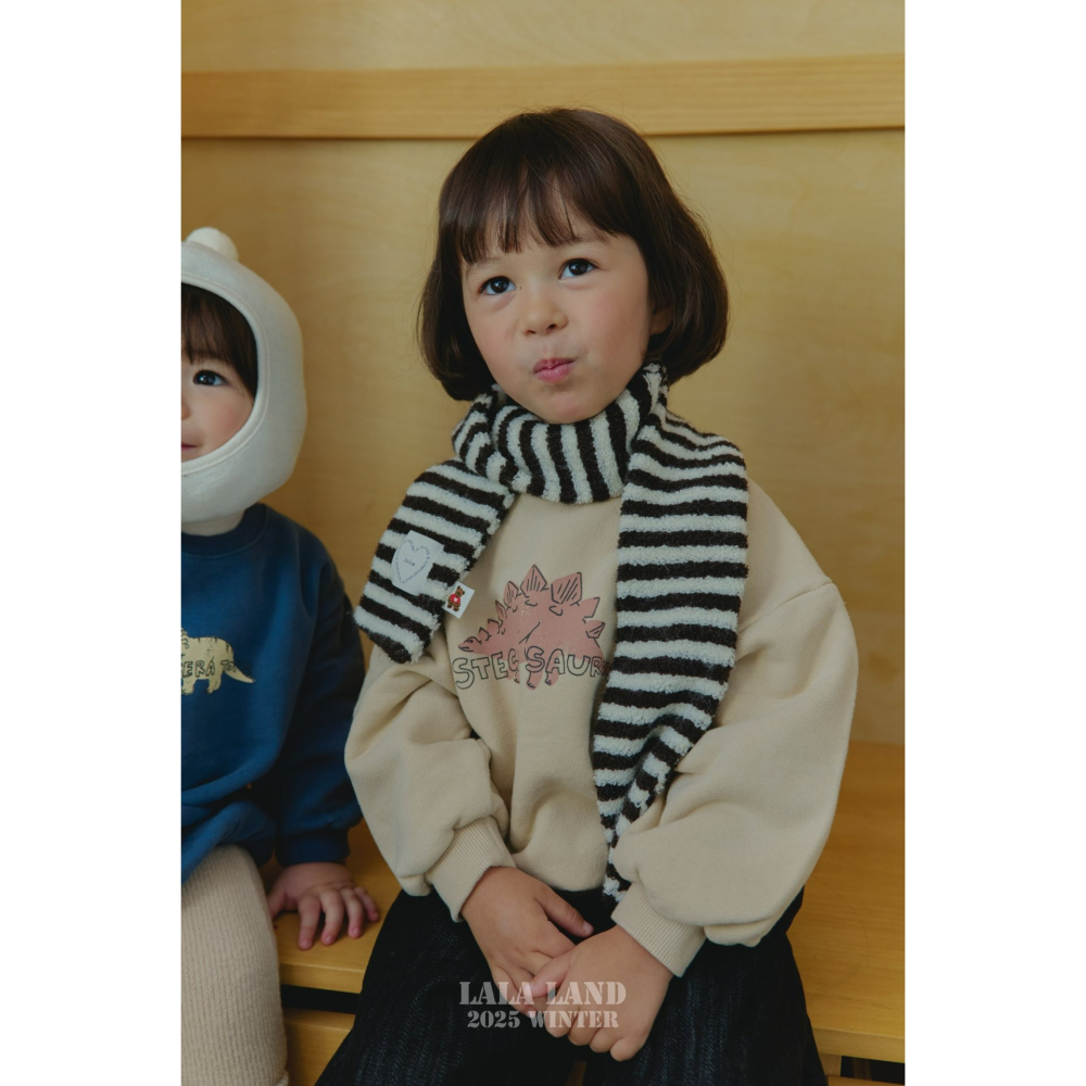 Lalaland 上衣 라라랜드 윈터공룡맨투맨-細節圖6