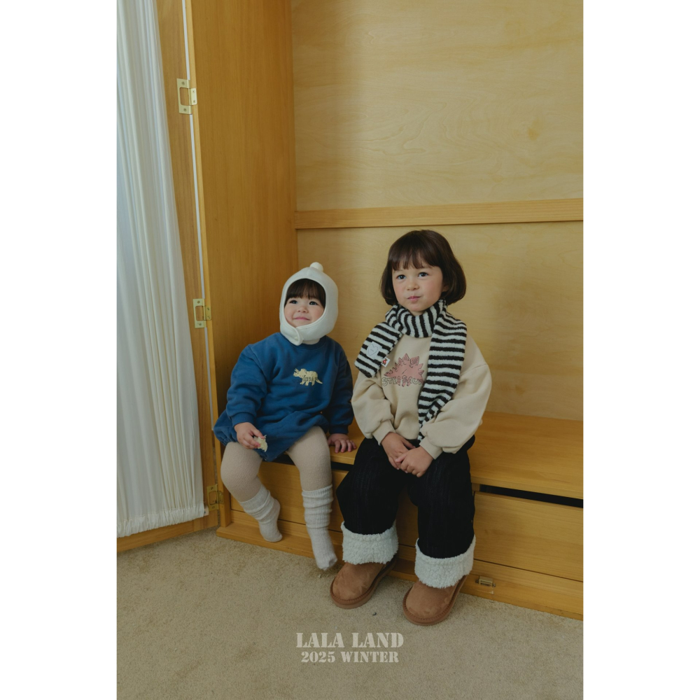 Lalaland 上衣 라라랜드 윈터공룡맨투맨-細節圖11