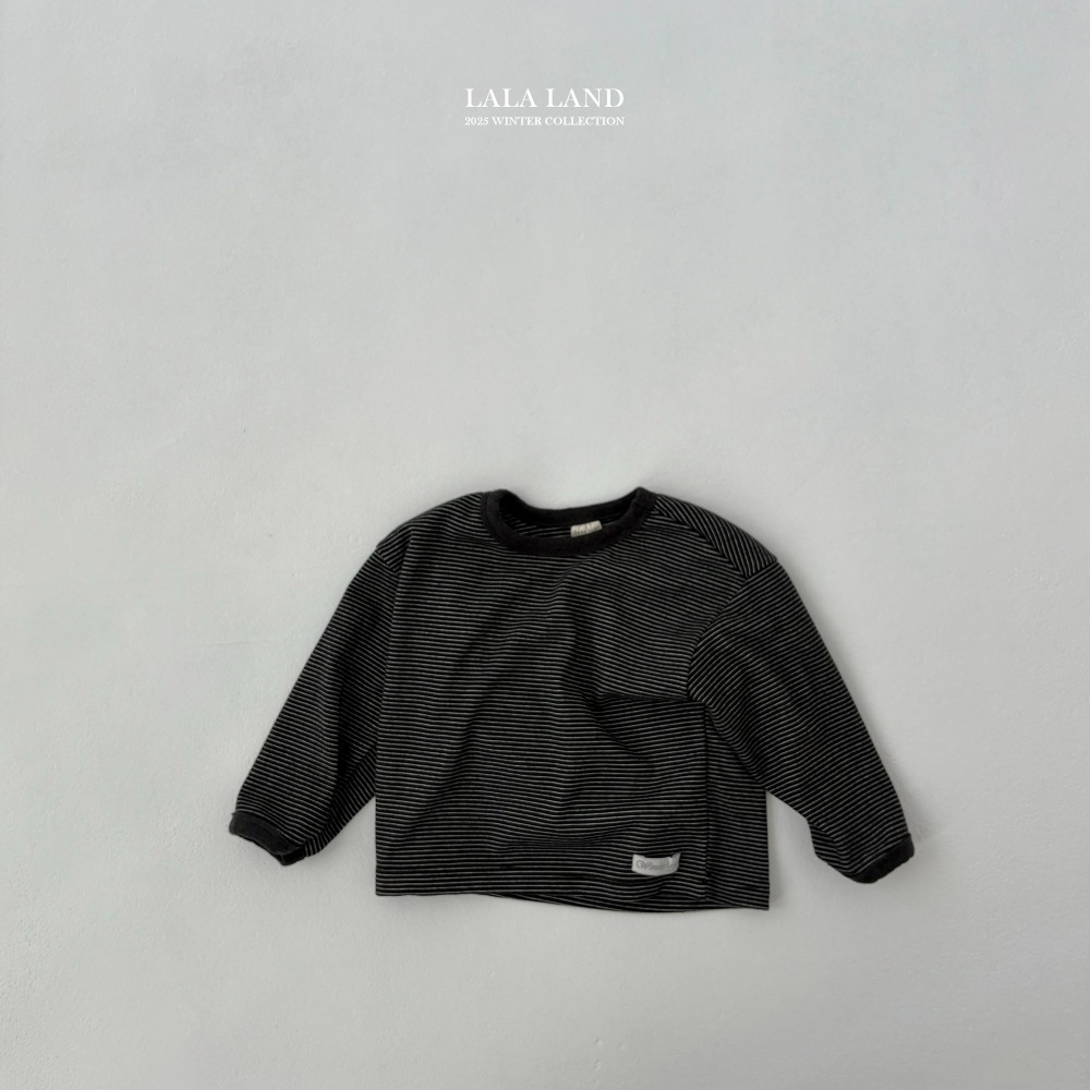 Lalaland 上衣 라라랜드 줄톤톤티셔츠-細節圖4