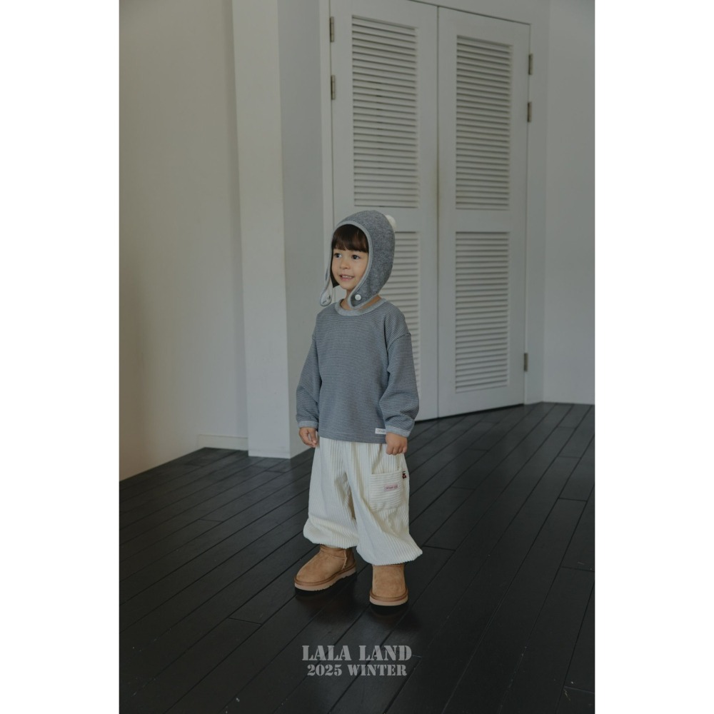 Lalaland 上衣 라라랜드 줄톤톤티셔츠-細節圖7