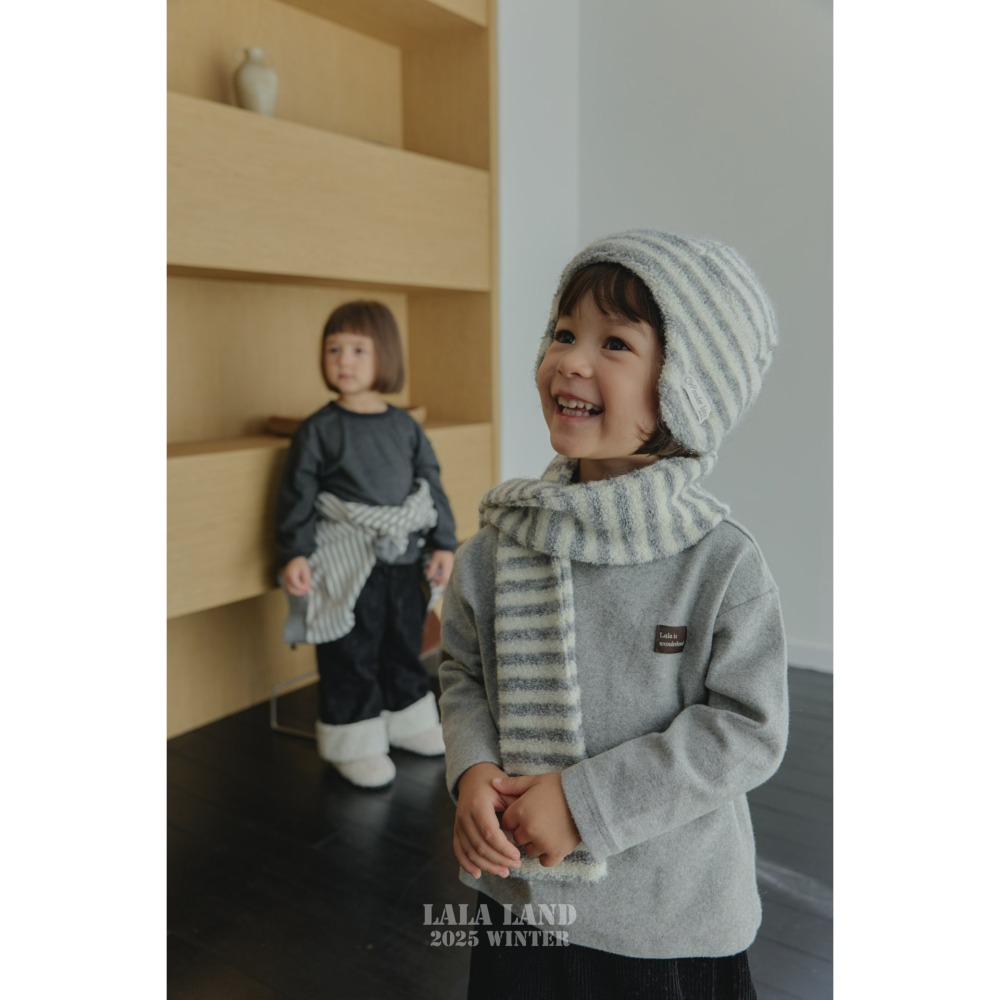 Lalaland 上衣 라라랜드 줄톤톤티셔츠-細節圖9