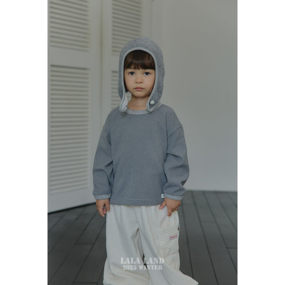 Lalaland 上衣 라라랜드 줄톤톤티셔츠-細節圖10