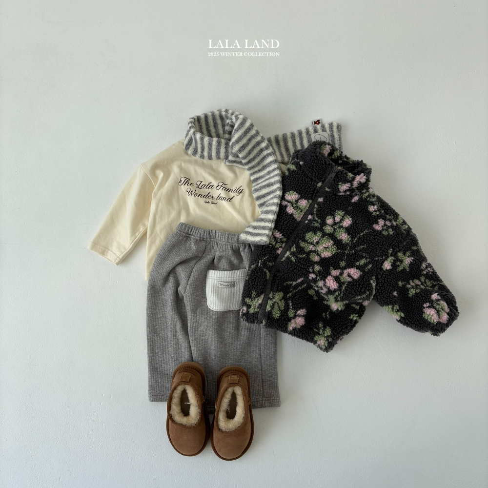 Lalaland 褲子 라라랜드 스판골지밍크바지-細節圖6