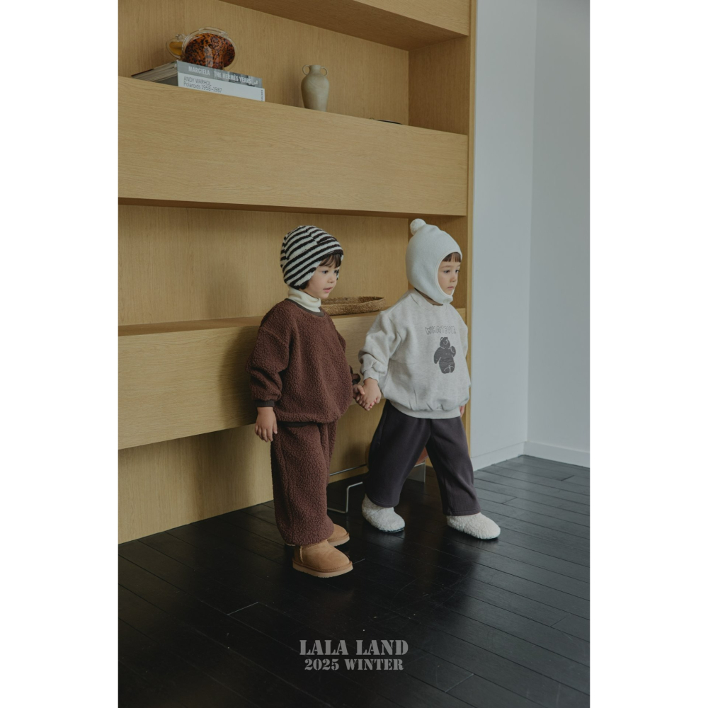 Lalaland 褲子 라라랜드 스판골지밍크바지-細節圖10