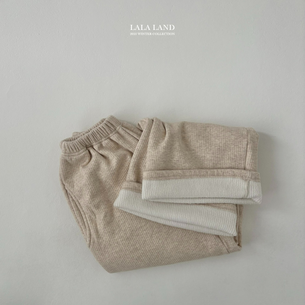 Lalaland 褲子 라라랜드 스판골지밍크바지(맘)-細節圖2