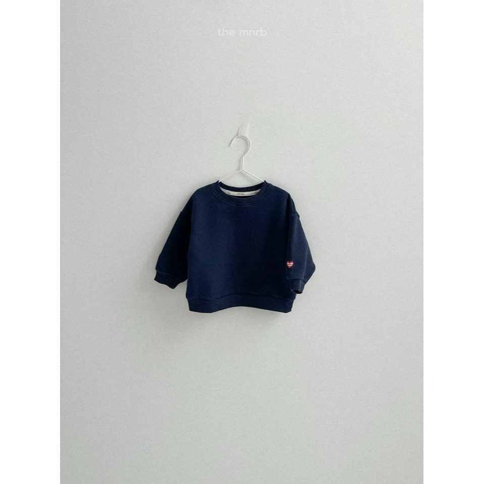 MiniRobe 上衣 미니로브 하트맨투맨-細節圖5