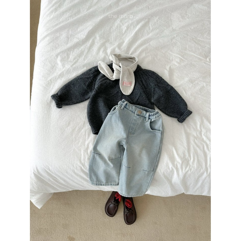 MiniRobe 圍巾 미니로브 바게트머플러-細節圖4