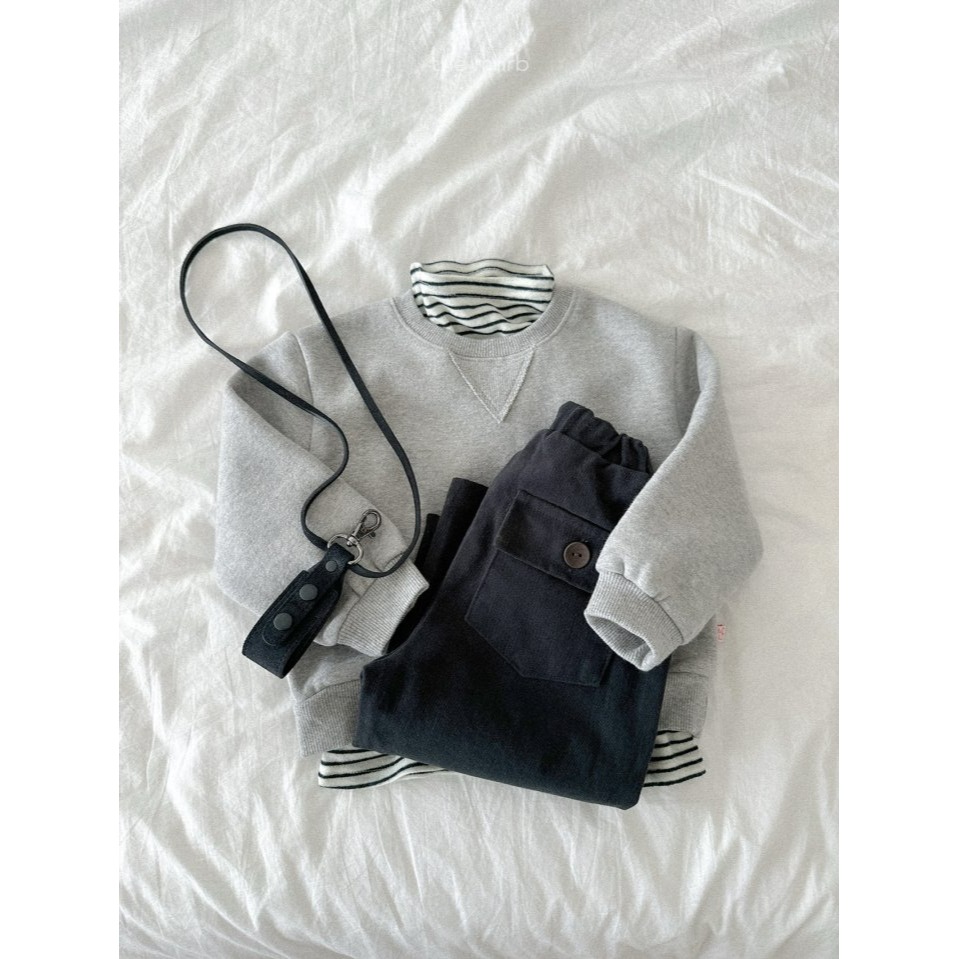 MiniRobe 上衣 미니로브 윈터맨투맨-細節圖6