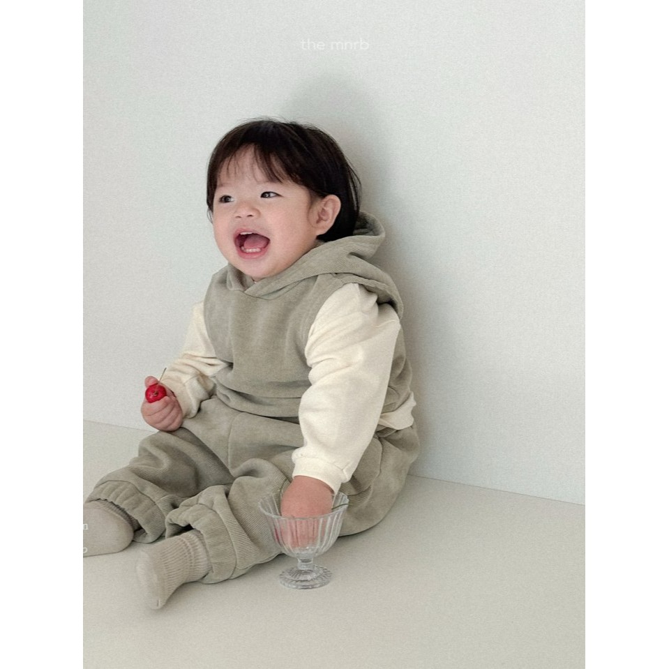 MiniRobe 背心 미니로브 스노우후드조끼-細節圖9