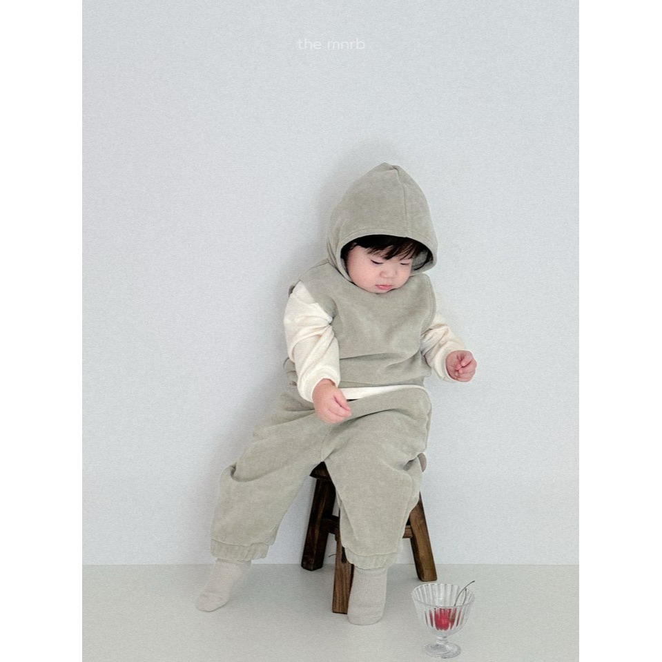 MiniRobe 背心 미니로브 스노우후드조끼-細節圖10