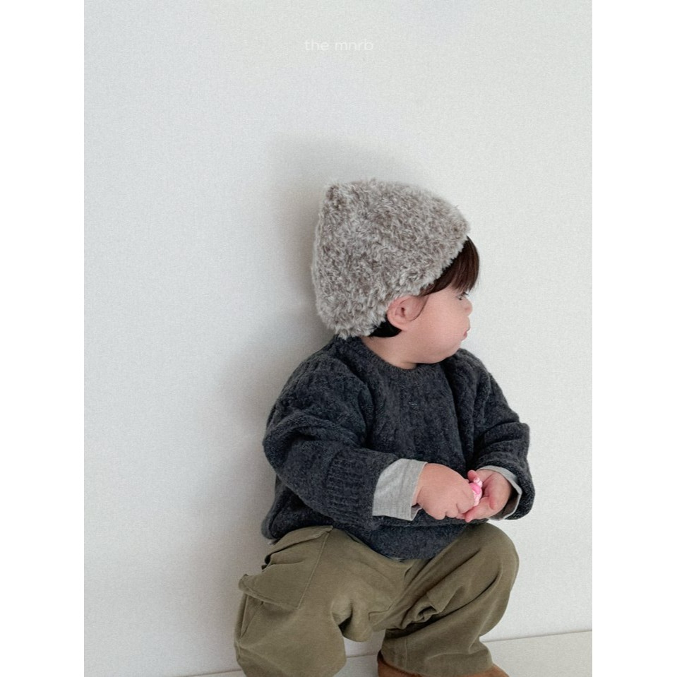 MiniRobe 上衣 미니로브 케이블니트-細節圖10