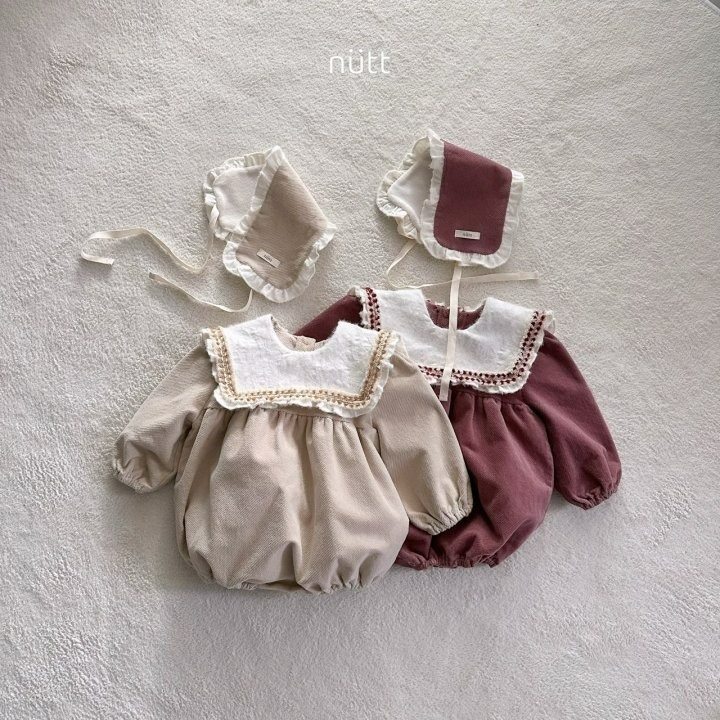 Nutt 包屁衣 (含髮帶) 누트 세라스퀘어슈트(헤어띠세트)-細節圖5