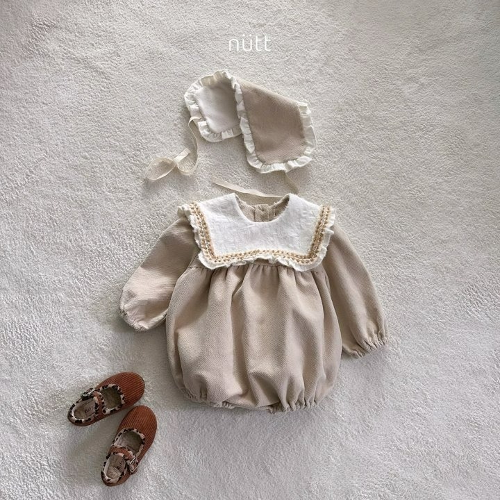 Nutt 包屁衣 (含髮帶) 누트 세라스퀘어슈트(헤어띠세트)-細節圖7