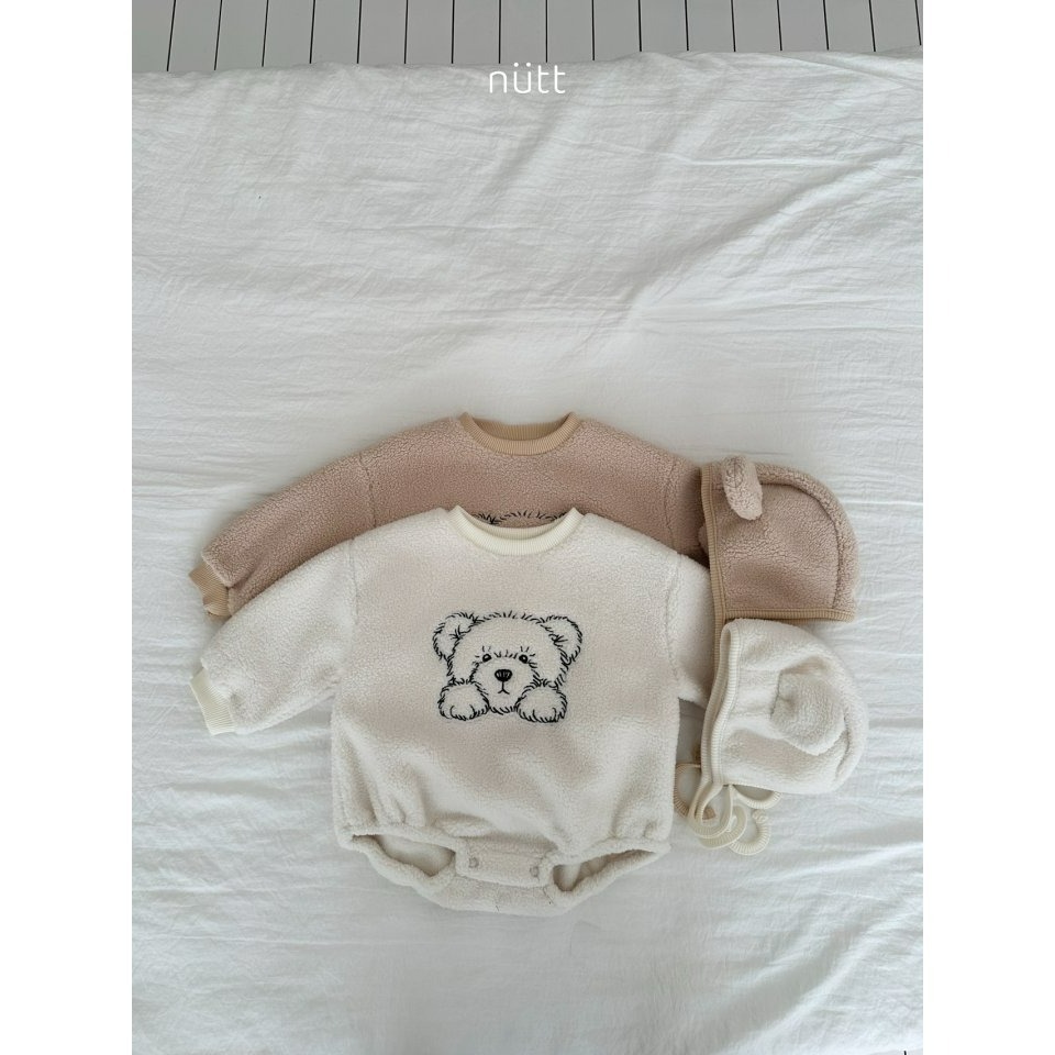 Nutt 包屁衣 (含帽) 누트 쿠마보넷슈트(보넷세트)-細節圖4