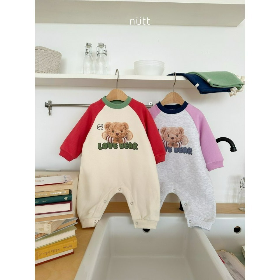 Nutt 包屁衣 (含帽) 누트 포포곰슈트(보넷세트)-細節圖6