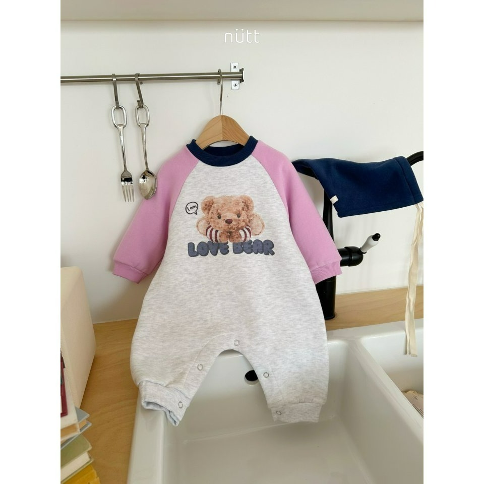 Nutt 包屁衣 (含帽) 누트 포포곰슈트(보넷세트)-細節圖7