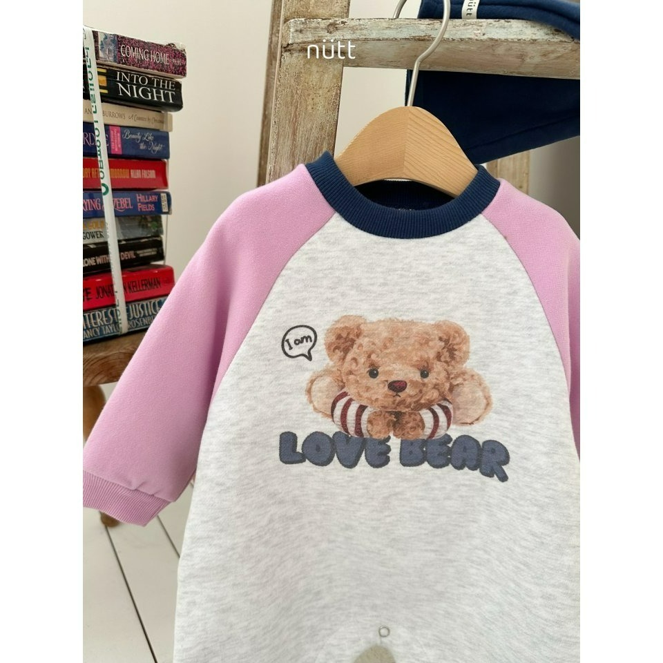 Nutt 包屁衣 (含帽) 누트 포포곰슈트(보넷세트)-細節圖10