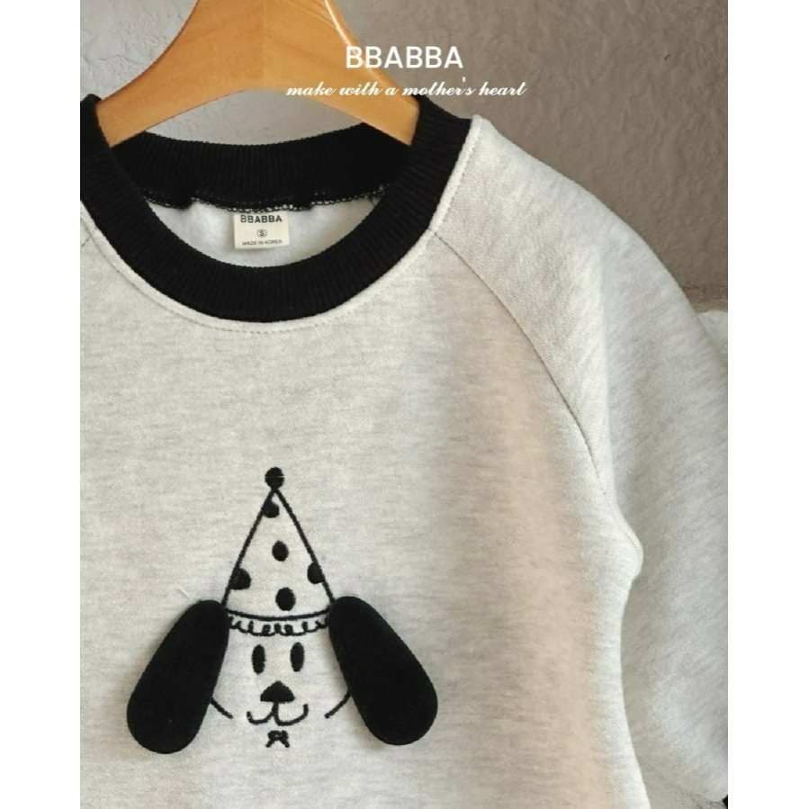 BBABBA 包屁衣 빠빠 파티도그롱슈트(양기모)-細節圖5