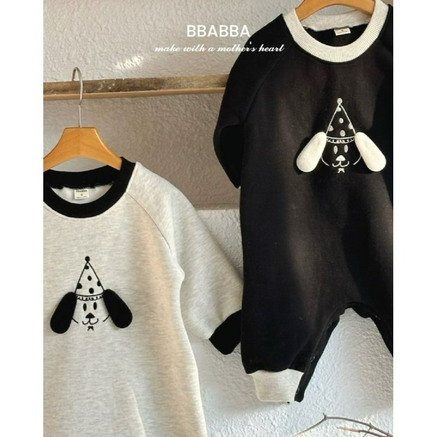 BBABBA 包屁衣 빠빠 파티도그롱슈트(양기모)-細節圖6