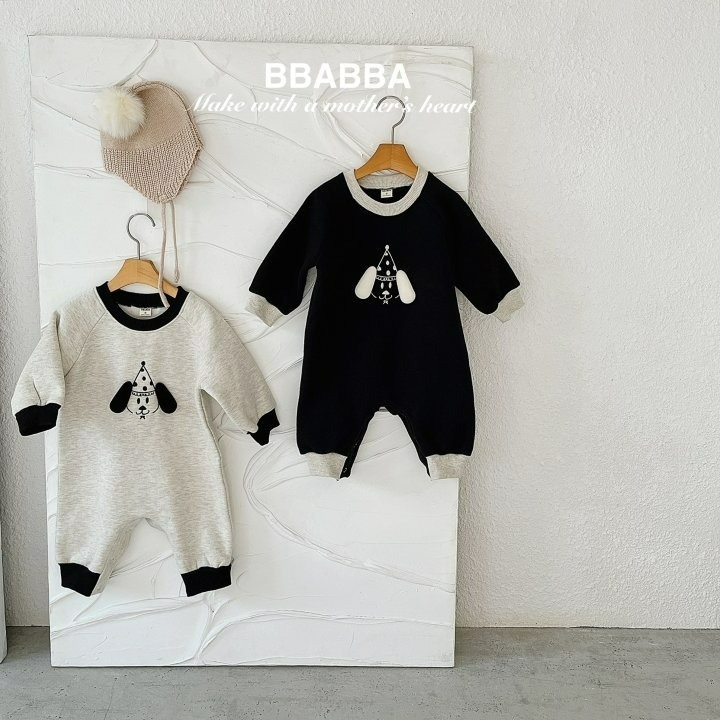 BBABBA 包屁衣 빠빠 파티도그롱슈트(양기모)-細節圖9