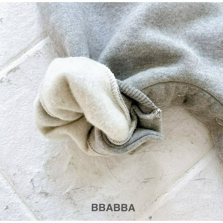 BBABBA 包屁衣 빠빠 윈터베어롱슈트(양기모)-맘커플-細節圖7