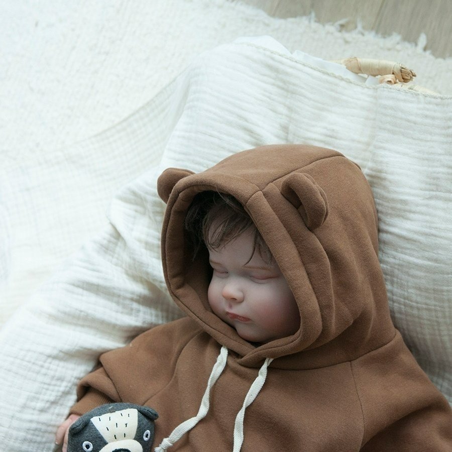 lemonade 熊熊 包屁衣 레모네이드 다비드후드-細節圖9