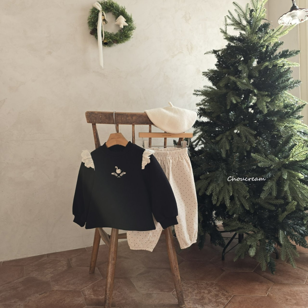 Choucream 上衣 슈크림 스완프릴티-細節圖5