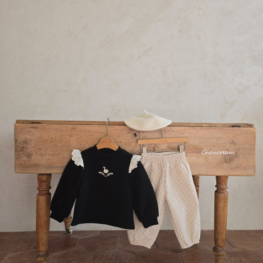 Choucream 上衣 슈크림 스완프릴티-細節圖6