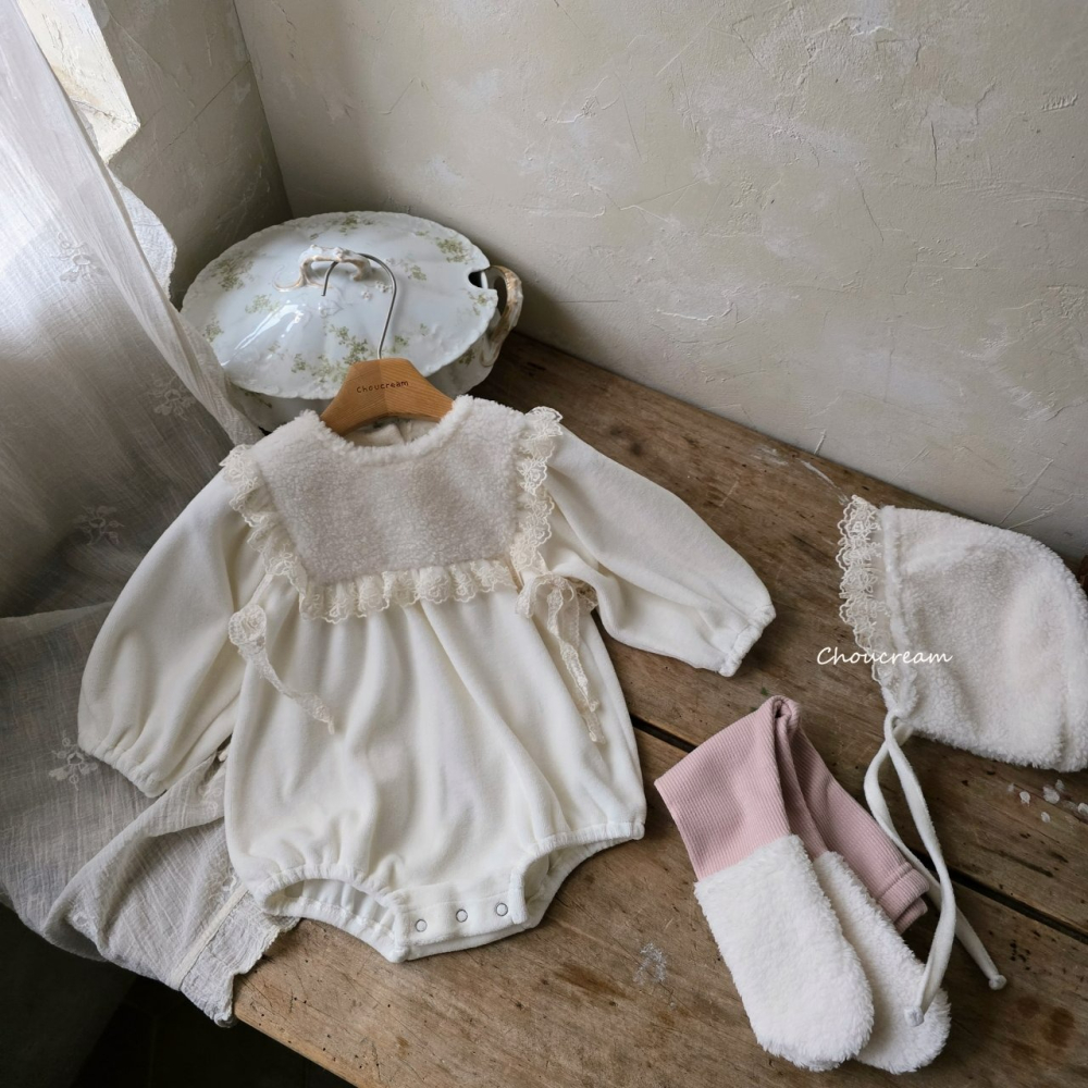 Choucream 包屁衣 슈크림 앨리스슈트-細節圖9