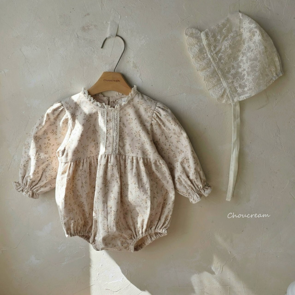 Choucream 包屁衣 슈크림 엘프꽃레이스슈트-細節圖5