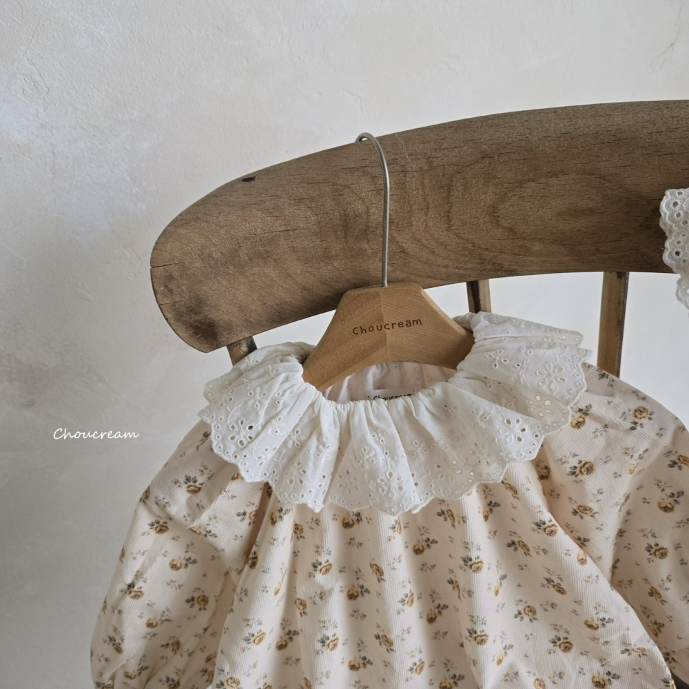 Choucream 包屁衣 (含帽) 슈크림 로즈보넷슈트(보넷set)-細節圖2