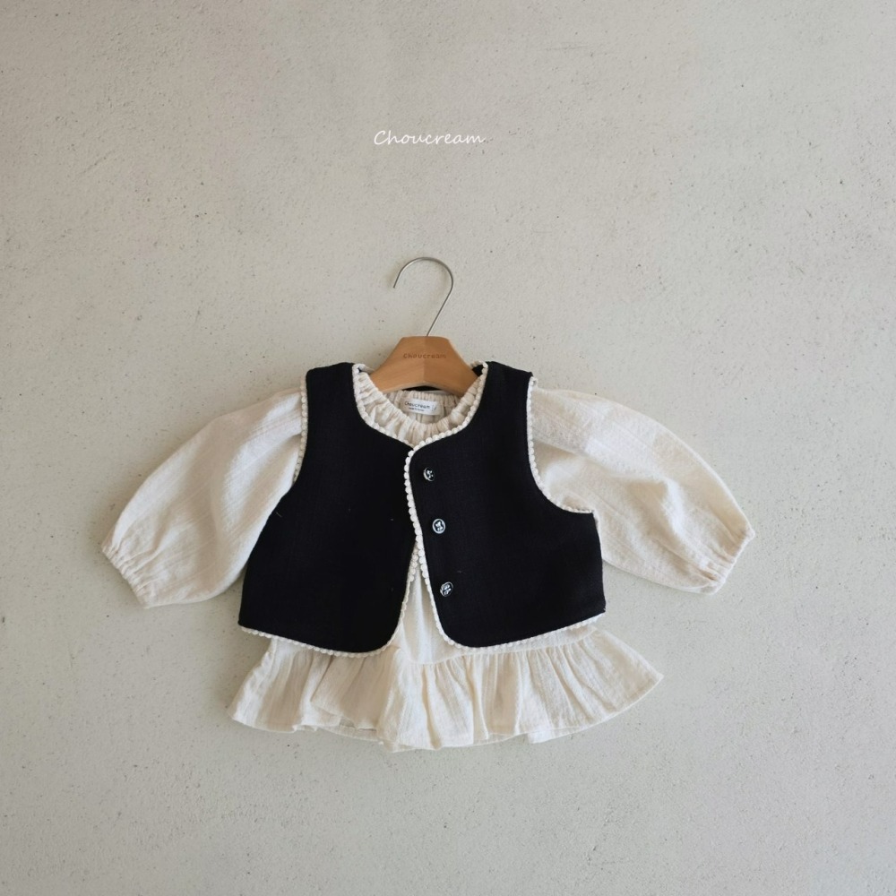 Choucream 背心 슈크림 비앙트위드조끼-細節圖9