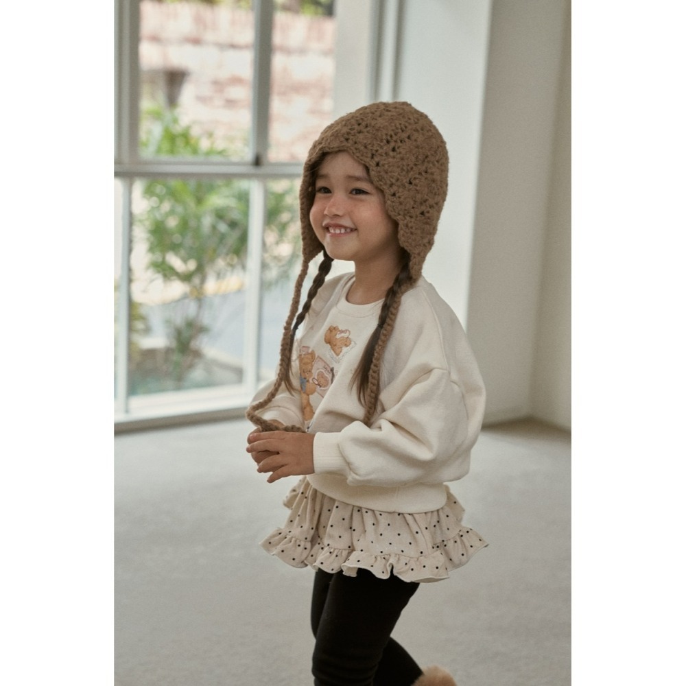 Momoann 上衣 모모앤 큐티맨투맨 親子裝-細節圖2