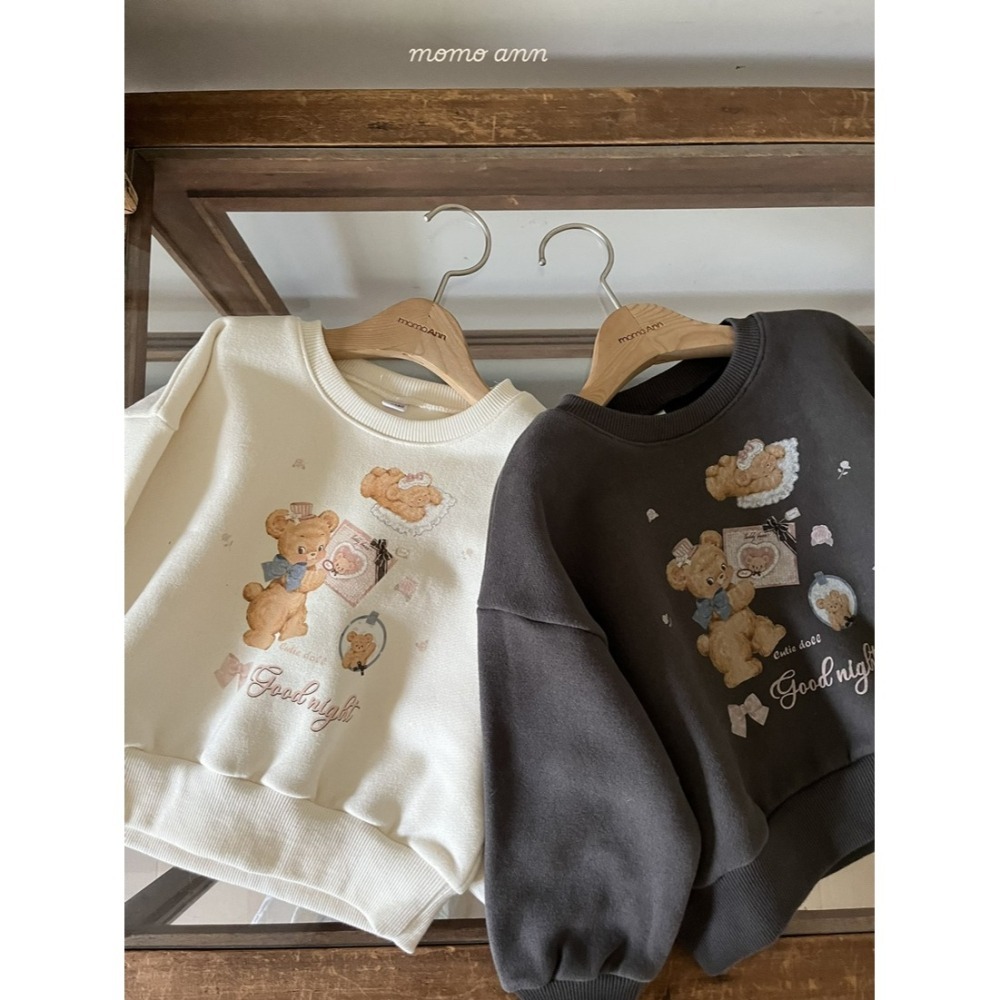 Momoann 上衣 모모앤 큐티맨투맨 親子裝-細節圖4