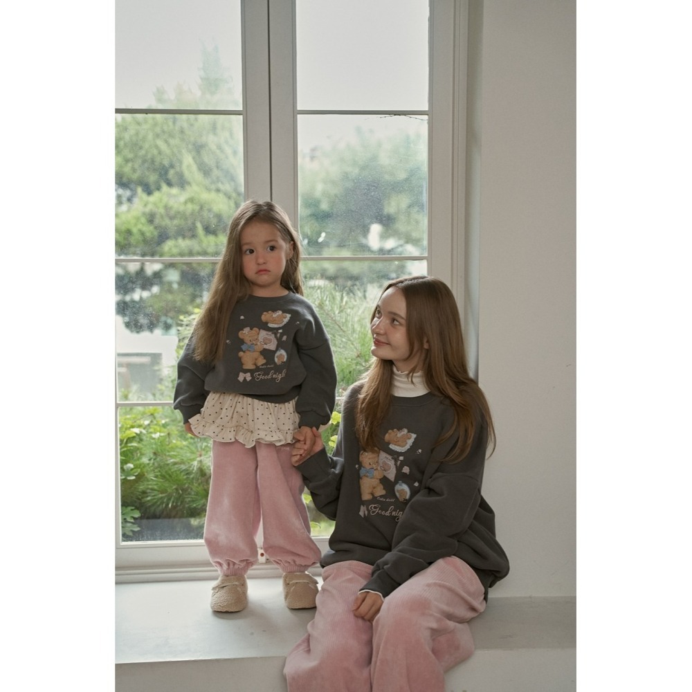 Momoann 上衣 모모앤 큐티맨투맨 親子裝-細節圖8