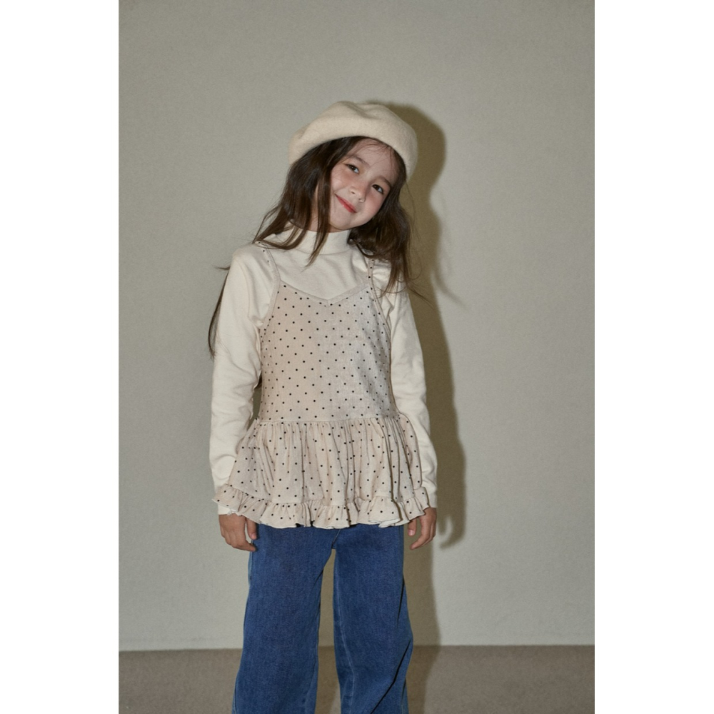 Momoann 上衣 모모앤 라벨반폴라-細節圖6