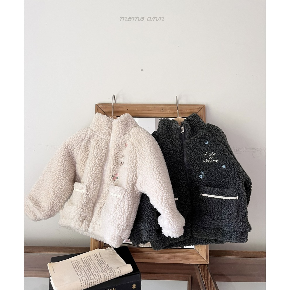Momoann 外套 모모앤 덤블집업-細節圖2