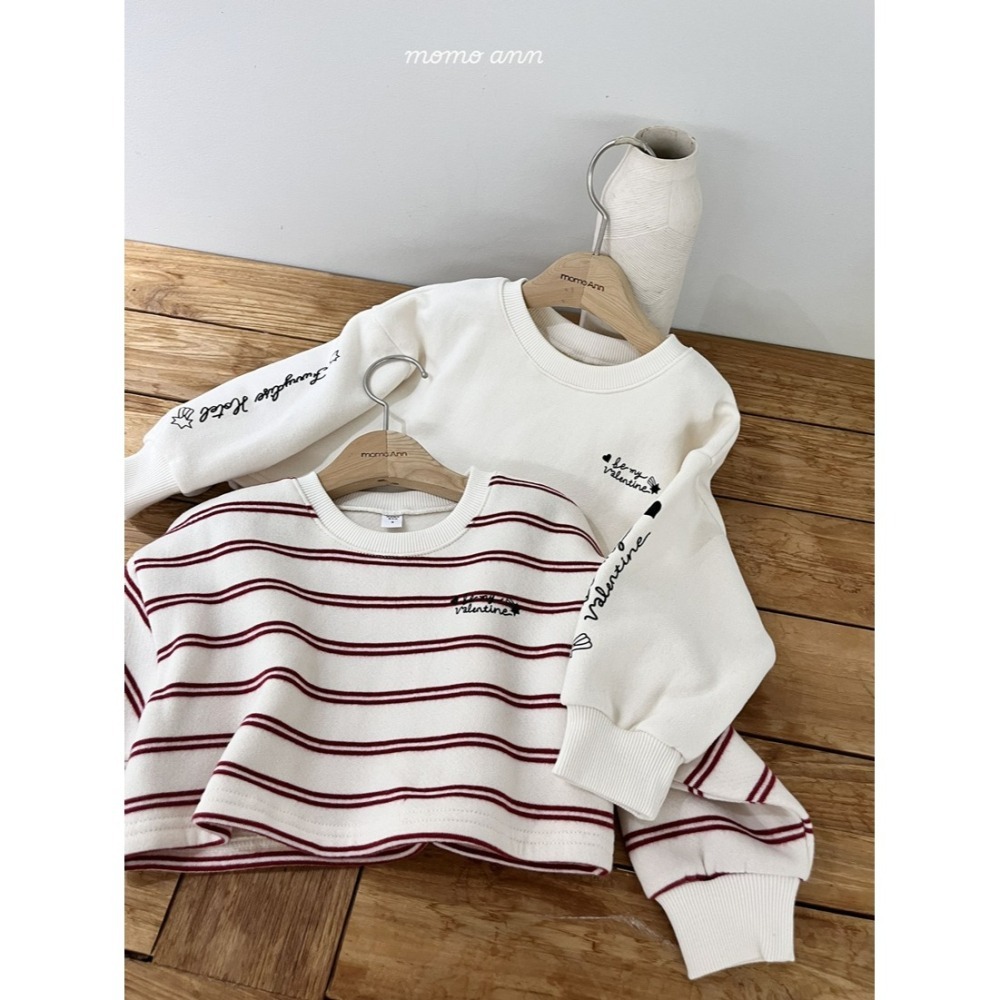 Momoann 上衣 모모앤 솔라맨투맨-細節圖2