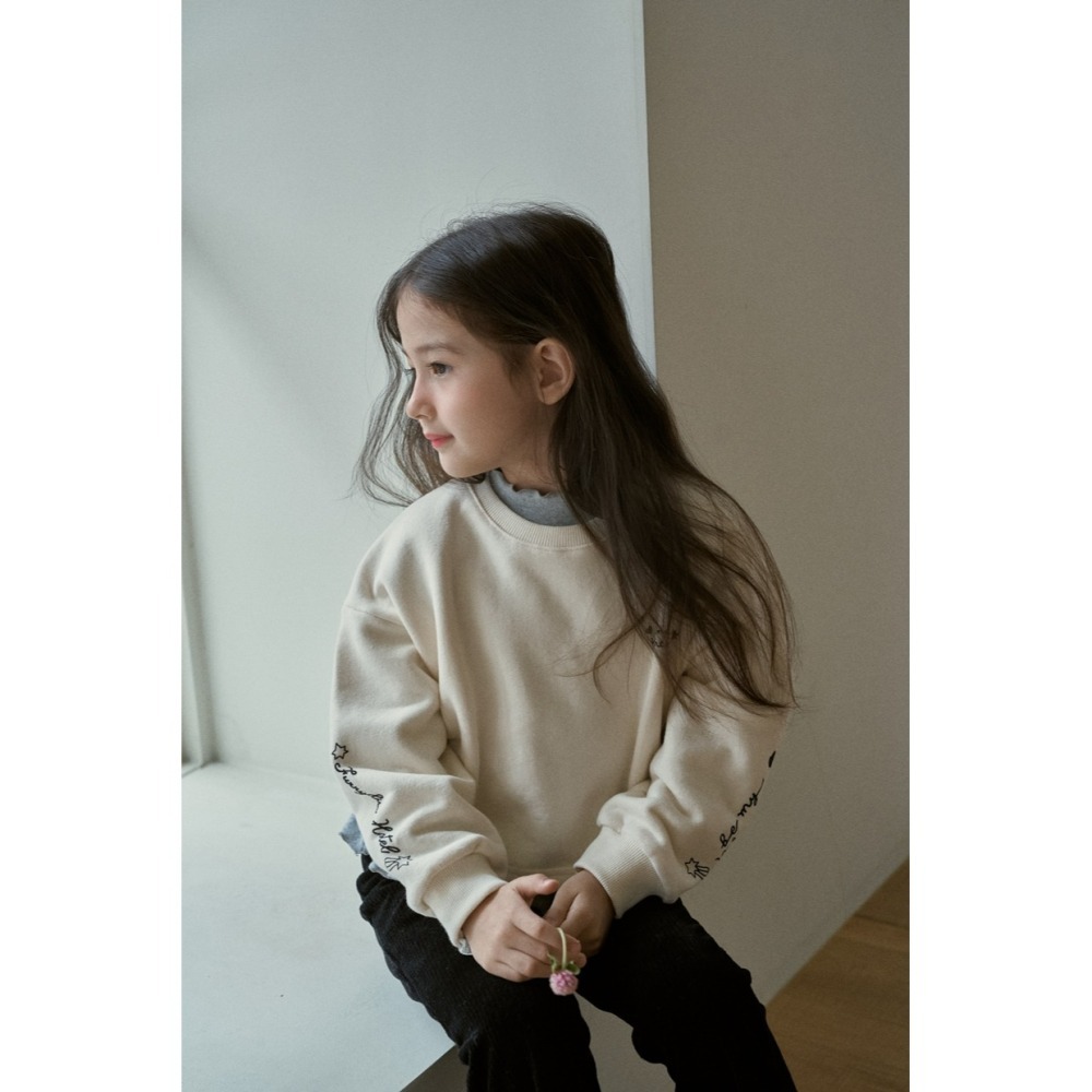 Momoann 上衣 모모앤 솔라맨투맨-細節圖10