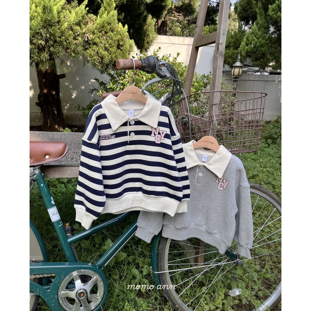 Momoann 上衣 모모앤 크루맨투맨-細節圖2