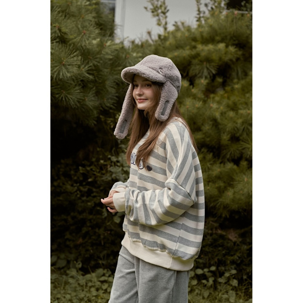 Momoann 媽媽上衣 親子裝 모모앤 파리맨투맨 (Mom)-細節圖5