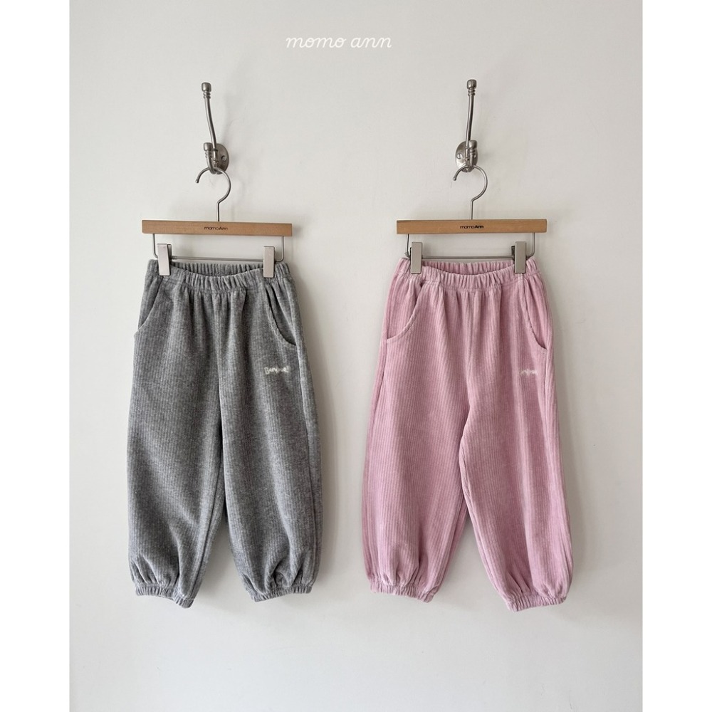 Momoann 媽媽褲子 親子裝  모모앤 벨로아조거 (Adult)-細節圖2