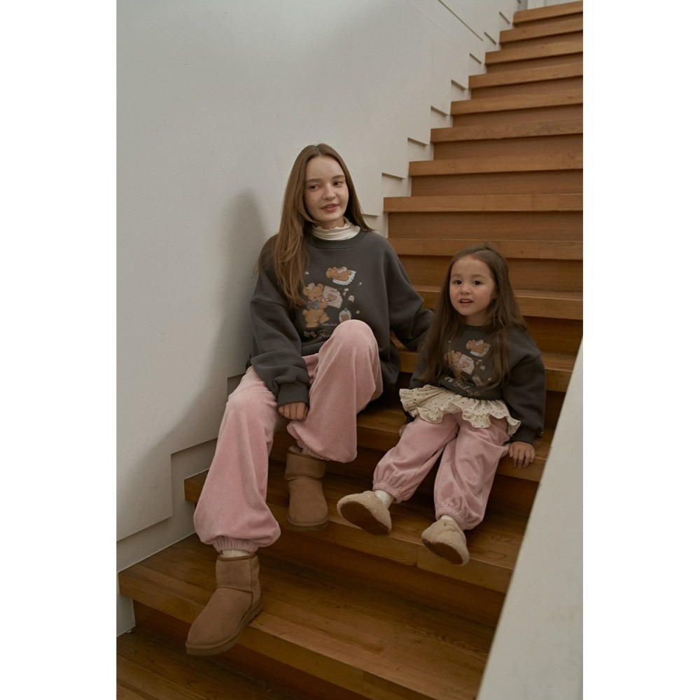 Momoann 媽媽褲子 親子裝  모모앤 벨로아조거 (Adult)-細節圖4