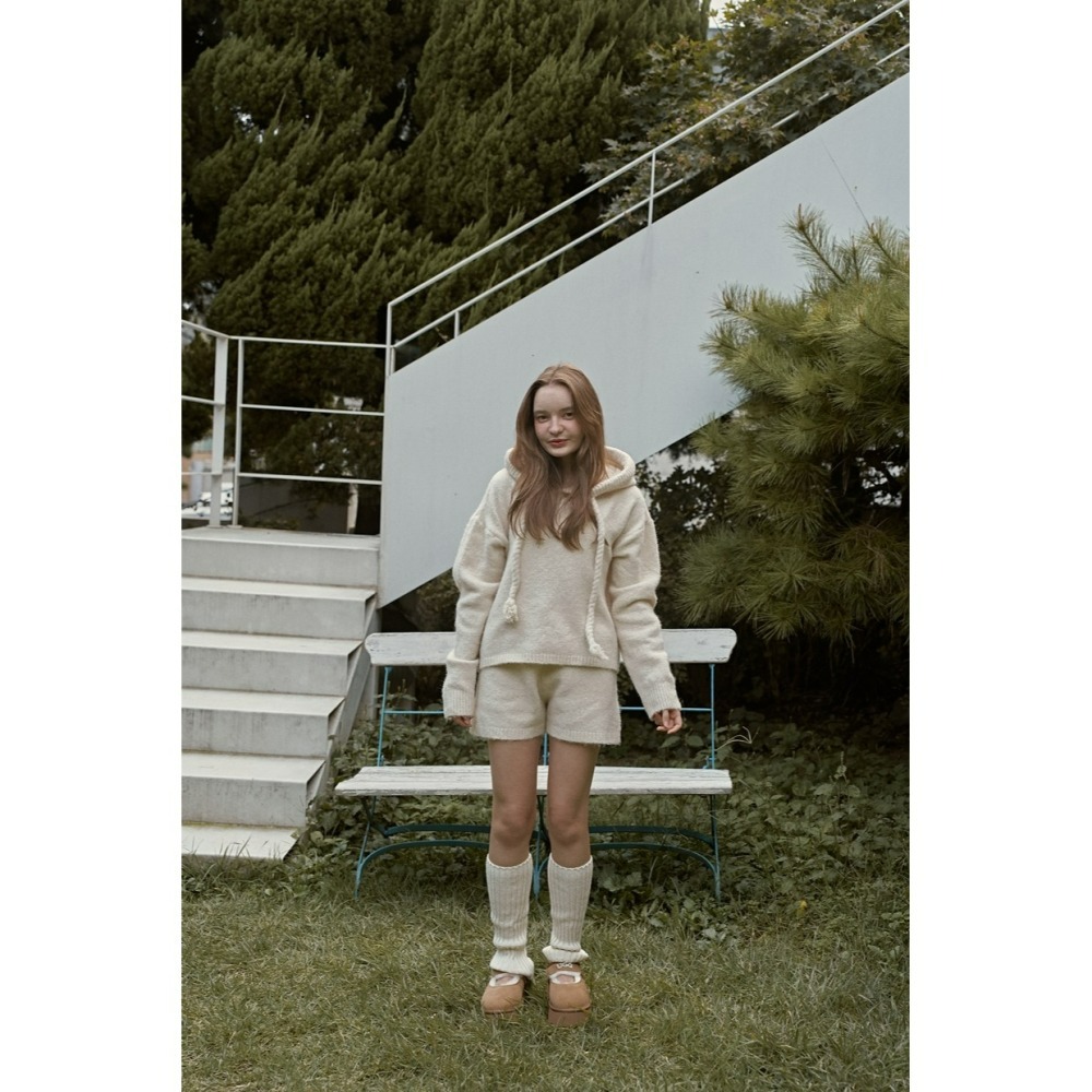 Momoann 모모앤 親子裝 媽媽成套 니트후드셋트 (Adult)-細節圖8